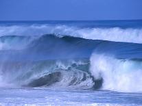 Big Surf at Papohaku Beach, Molokai, Hawaii, USA-Karl Lehmann-Framed Premier Image Canvas