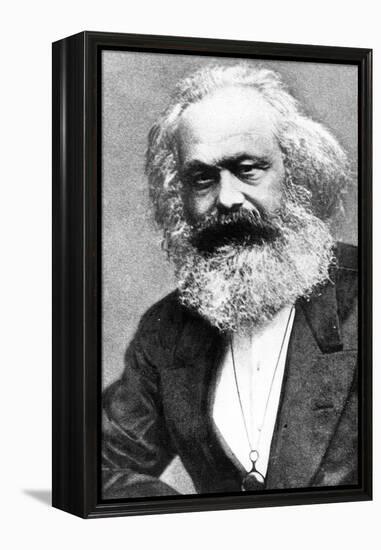 Karl Marx-Russian Photographer-Framed Premier Image Canvas