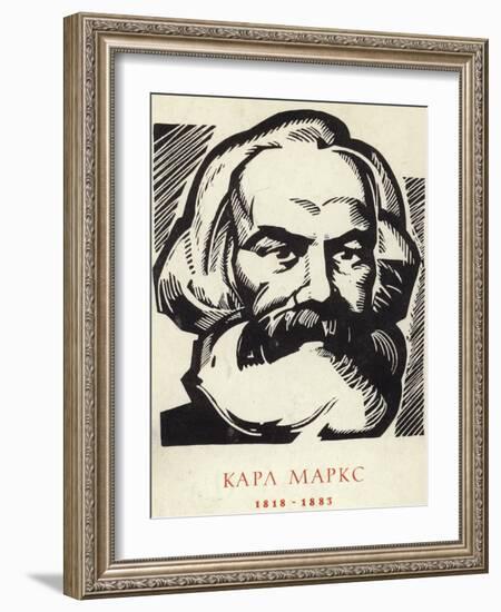 Karl Marx-null-Framed Giclee Print