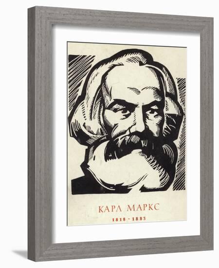 Karl Marx-null-Framed Giclee Print