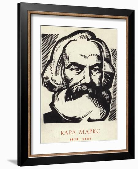 Karl Marx-null-Framed Giclee Print