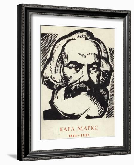 Karl Marx-null-Framed Giclee Print