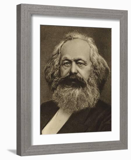 Karl Marx-null-Framed Giclee Print