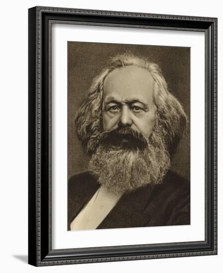 Karl Marx-null-Framed Giclee Print