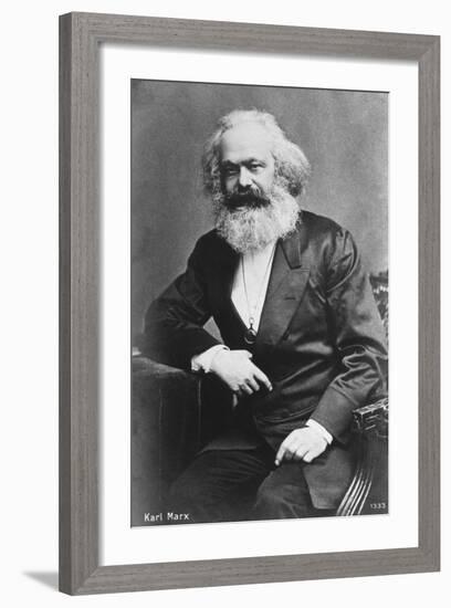 Karl Marx-null-Framed Giclee Print