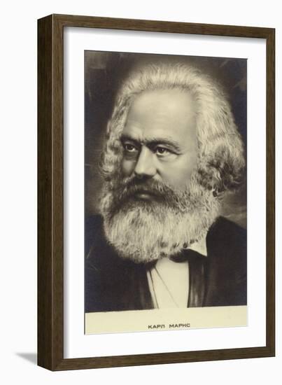 Karl Marx-null-Framed Giclee Print