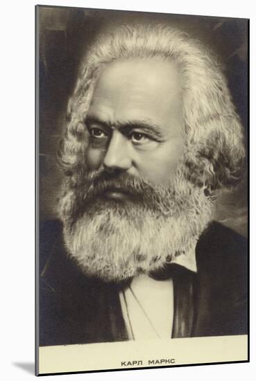 Karl Marx-null-Mounted Giclee Print