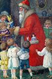 Father Christmas with Children-Karl Roger-Giclee Print