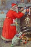 Father Christmas with Children-Karl Roger-Giclee Print