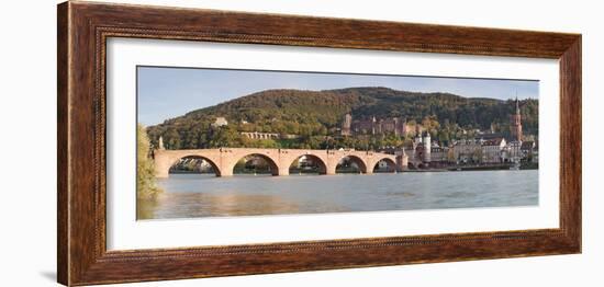 Karl Theodor Bridge, Stadttor, Castle and Heilig Geist Church-Markus Lange-Framed Photographic Print