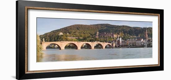 Karl Theodor Bridge, Stadttor, Castle and Heilig Geist Church-Markus Lange-Framed Photographic Print