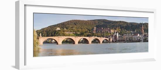 Karl Theodor Bridge, Stadttor, Castle and Heilig Geist Church-Markus Lange-Framed Photographic Print