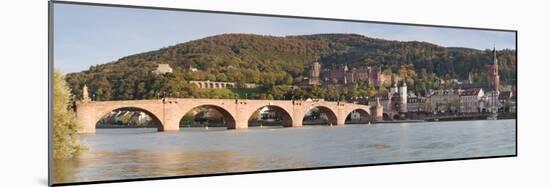 Karl Theodor Bridge, Stadttor, Castle and Heilig Geist Church-Markus Lange-Mounted Photographic Print