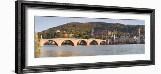 Karl Theodor Bridge, Stadttor, Castle and Heilig Geist Church-Markus Lange-Framed Photographic Print