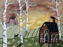 Pumpkin Barn 1-Karla Gerard-Giclee Print