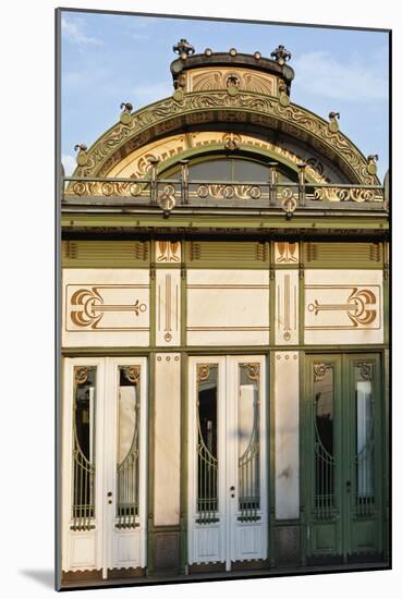 Karlsplatz Pavilion Metropolitan Railway Station 1898, Vienna (Wien), Austria-Julian Castle-Mounted Photo