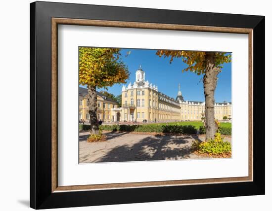 Karlsruhe Palace with Palace Square, Karlsruhe, Baden-Wurttemberg, Germany, Europe-Markus Lange-Framed Photographic Print