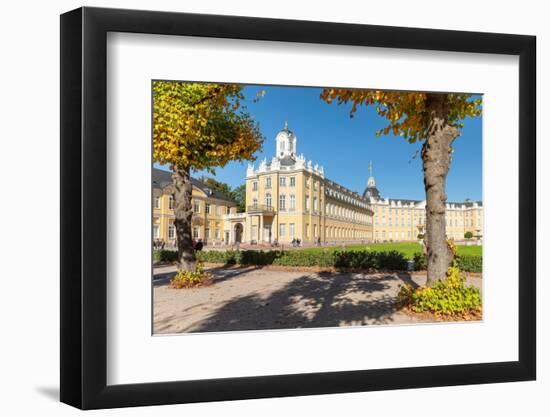 Karlsruhe Palace with Palace Square, Karlsruhe, Baden-Wurttemberg, Germany, Europe-Markus Lange-Framed Photographic Print