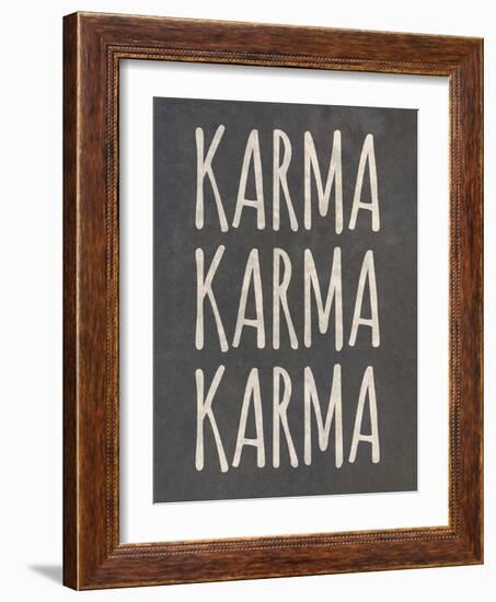 Karma I-Sd Graphics Studio-Framed Art Print