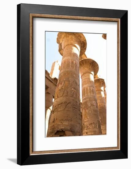Karnak Temple. Dedicated to Amun, Mut and Khonsu. Luxor, Egypt.-Tom Norring-Framed Photographic Print