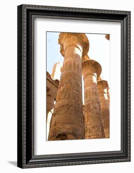 Karnak Temple. Dedicated to Amun, Mut and Khonsu. Luxor, Egypt.-Tom Norring-Framed Photographic Print