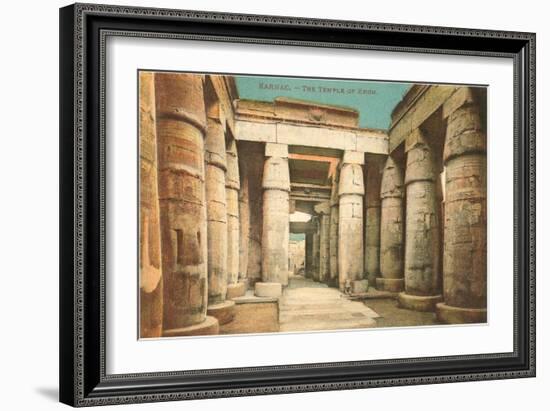 Karnak, Temple of Khon, Egypt-null-Framed Premium Giclee Print