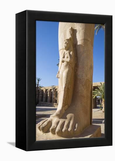 Karnak Temple, UNESCO World Heritage Site, near Luxor, Egypt, North Africa, Africa-Jane Sweeney-Framed Premier Image Canvas