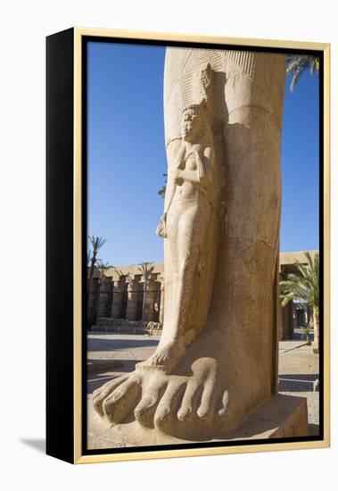 Karnak Temple, UNESCO World Heritage Site, near Luxor, Egypt, North Africa, Africa-Jane Sweeney-Framed Premier Image Canvas