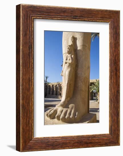 Karnak Temple, UNESCO World Heritage Site, near Luxor, Egypt, North Africa, Africa-Jane Sweeney-Framed Photographic Print