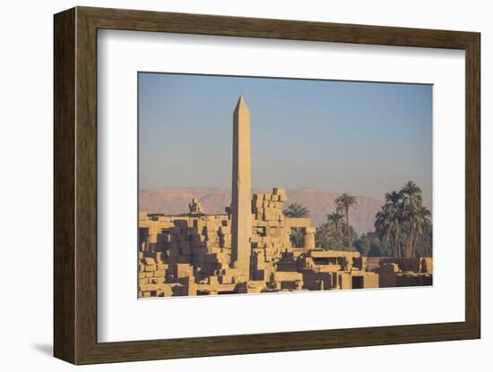 Karnak Temple, UNESCO World Heritage Site, near Luxor, Egypt, North Africa, Africa-Jane Sweeney-Framed Photographic Print