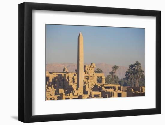 Karnak Temple, UNESCO World Heritage Site, near Luxor, Egypt, North Africa, Africa-Jane Sweeney-Framed Photographic Print