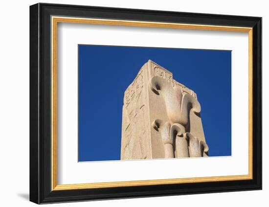 Karnak Temple, UNESCO World Heritage Site, near Luxor, Egypt, North Africa, Africa-Jane Sweeney-Framed Photographic Print