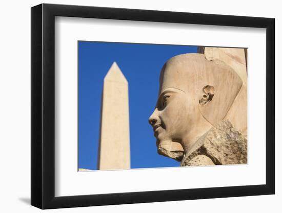 Karnak Temple, UNESCO World Heritage Site, near Luxor, Egypt, North Africa, Africa-Jane Sweeney-Framed Photographic Print