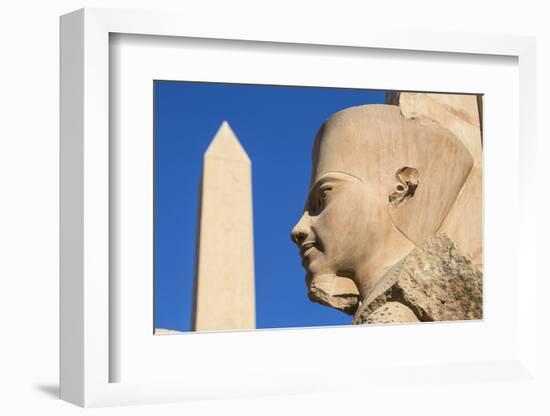 Karnak Temple, UNESCO World Heritage Site, near Luxor, Egypt, North Africa, Africa-Jane Sweeney-Framed Photographic Print