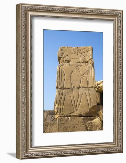 Karnak Temple, UNESCO World Heritage Site, near Luxor, Egypt, North Africa, Africa-Jane Sweeney-Framed Photographic Print