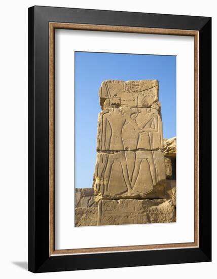 Karnak Temple, UNESCO World Heritage Site, near Luxor, Egypt, North Africa, Africa-Jane Sweeney-Framed Photographic Print