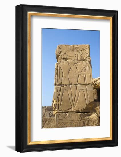 Karnak Temple, UNESCO World Heritage Site, near Luxor, Egypt, North Africa, Africa-Jane Sweeney-Framed Photographic Print