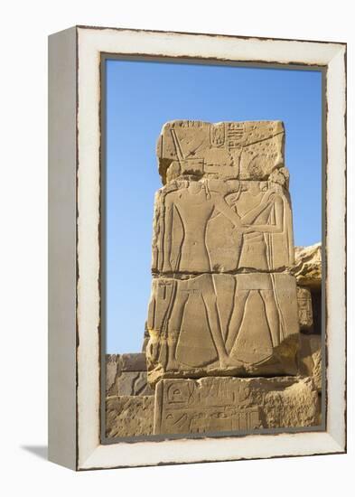 Karnak Temple, UNESCO World Heritage Site, near Luxor, Egypt, North Africa, Africa-Jane Sweeney-Framed Premier Image Canvas