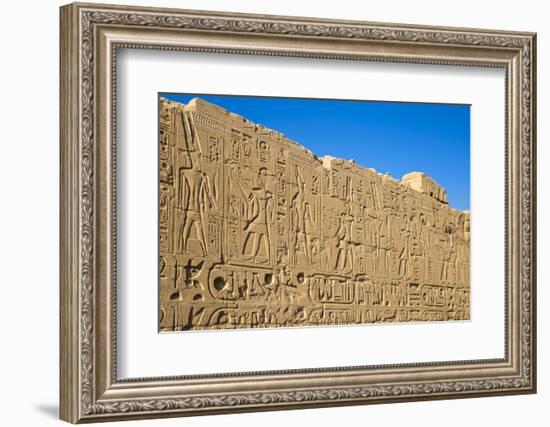 Karnak Temple, UNESCO World Heritage Site, near Luxor, Egypt, North Africa, Africa-Jane Sweeney-Framed Photographic Print