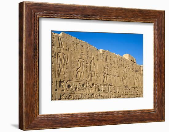 Karnak Temple, UNESCO World Heritage Site, near Luxor, Egypt, North Africa, Africa-Jane Sweeney-Framed Photographic Print