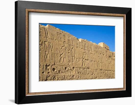 Karnak Temple, UNESCO World Heritage Site, near Luxor, Egypt, North Africa, Africa-Jane Sweeney-Framed Photographic Print