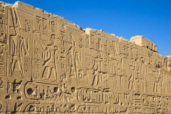 Karnak Temple Unesco World Heritage Site Near Luxor Egypt North Africa Africa Photographic Print By Jane Sweeney Art Com