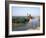 Karo Boy Leaps Off a Cliff Over the Omo River, Ethiopia-Janis Miglavs-Framed Photographic Print