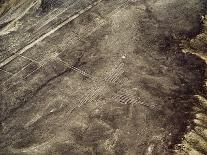 The Humming Bird Geoglyph, aerial view, Nazca, UNESCO World Heritage Site, Ica Region, Peru, South -Karol Kozlowski-Photographic Print