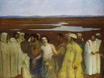 Joseph Sold by His Brothers into Egypt-Karoly Ferenczy-Framed Giclee Print