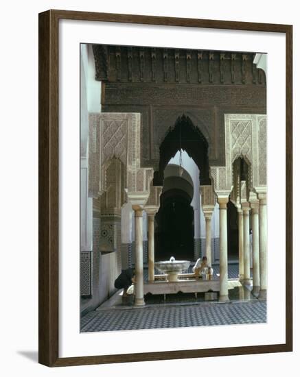 Karouine (Kairaouine) Mosque, Medina, Unesco World Heritage Site, Fez (Fes), Morocco-Sybil Sassoon-Framed Photographic Print