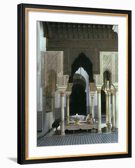 Karouine (Kairaouine) Mosque, Medina, Unesco World Heritage Site, Fez (Fes), Morocco-Sybil Sassoon-Framed Photographic Print