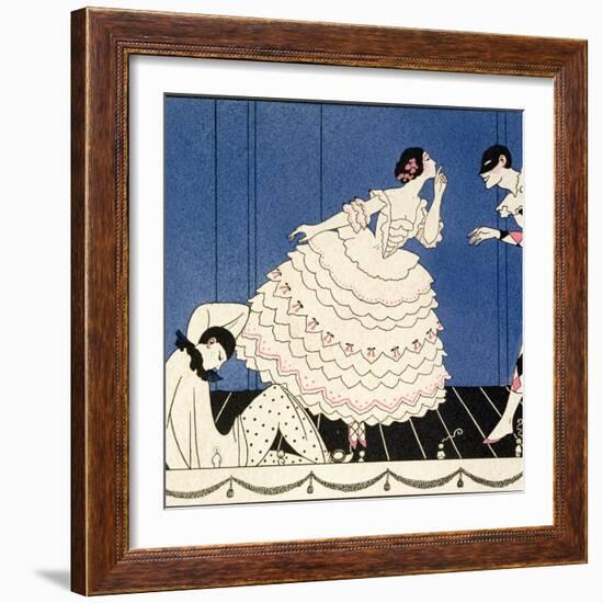 Karsavina, 1914-Georges Barbier-Framed Giclee Print