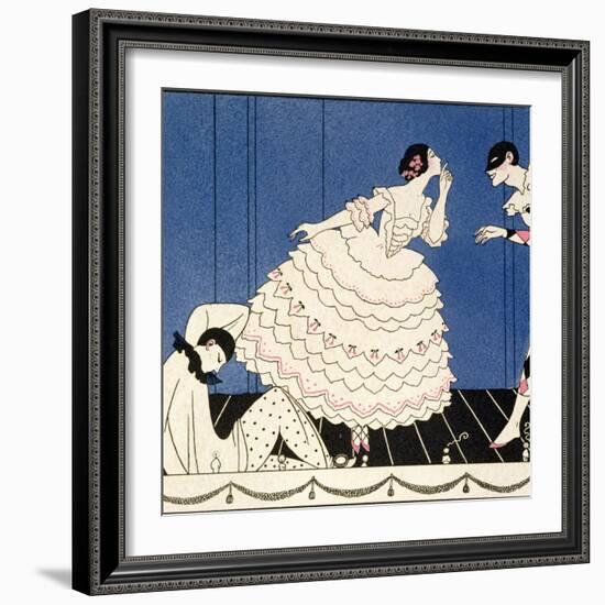 Karsavina, 1914-Georges Barbier-Framed Giclee Print