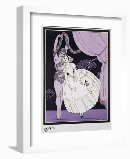 Karsavina, 1914-Georges Barbier-Framed Giclee Print